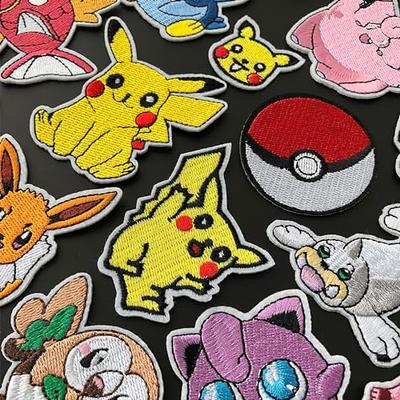 30PCS Anime Iron-on Patches, Embroidered Decorative Patches