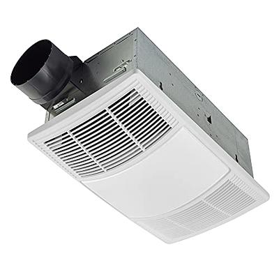 Broan-NuTone 50 CFM Ceiling Bathroom Exhaust Fan with Incandescent