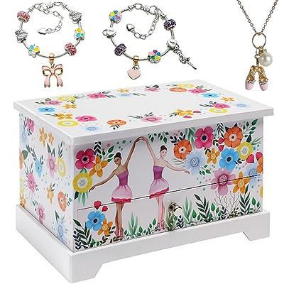 ABI + OLIE Ballerina Unicorn Jewelry Box for Girls & Little Girls Jewelry  Box - Kids Jewelry