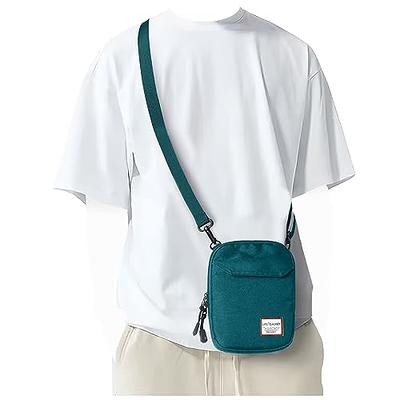 Small Crossbody Bag for Men, Mini Messenger Bag Shoulder Bag for Phone  Passport