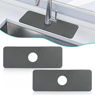 2pcs Fantasy Style Faucet Draining Mat, Faucet Absorbent Mat For Kitchen  Sink, Diatom Mud Sink Faucet Absorbent Mat, For Bathroom & Kitchen (B) -  Yahoo Shopping