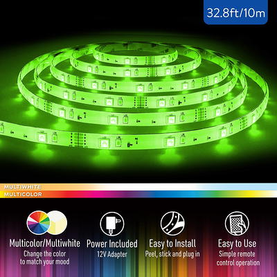 Mainstays Battery-Operated Indoor 50-Count LED Multi-Color Wire Lights,  with 8 Lighting Modes