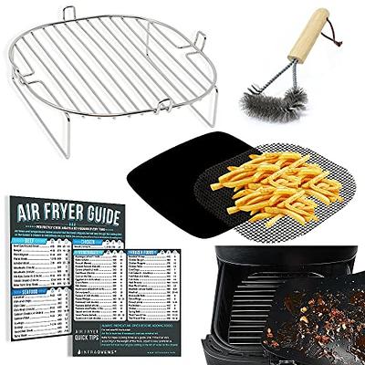 Upgraded Air Fryer Replacement Grill Pan for Chefman 8 QT, Nonstick Air  Fryer Plates with Rubber Bumpers, Air Fryer Accessories Replacement Tray,  Dishwasher Safe - Yahoo Shopping