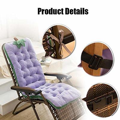 High Back Chair Cushion with Ties, Indoor/Outdoor Replacement Cushions Sofa  Chair Cushion Mat Recliner Cushion, Green