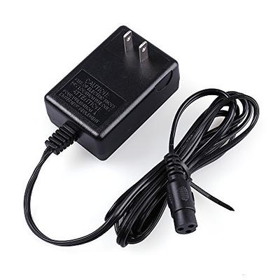 LotFancy 24V 1.5A Scooter Battery Charger for Razor E125, E150, E200, E225,  W13112099014, Black