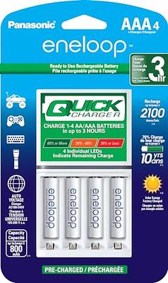 Hampton Bay Nickel-Metal Hydride 1200mAh Solar Rechargeable AA Batteries  (4-Pack) 79912 - The Home Depot