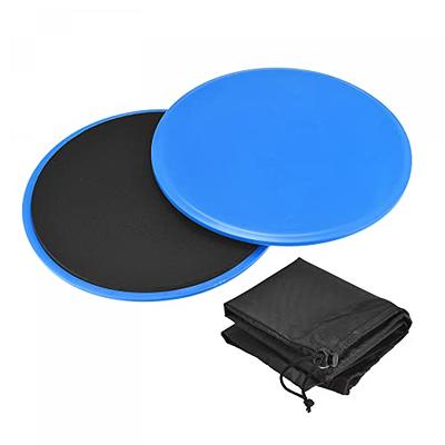 Uxcell Exercise Core Sliders, Oval Glider Discs with Feet Covers