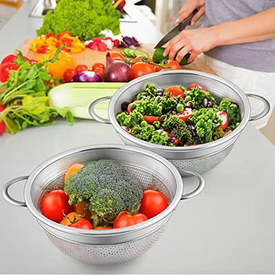 Bellemain 5 Qt Metal Colander with Handle