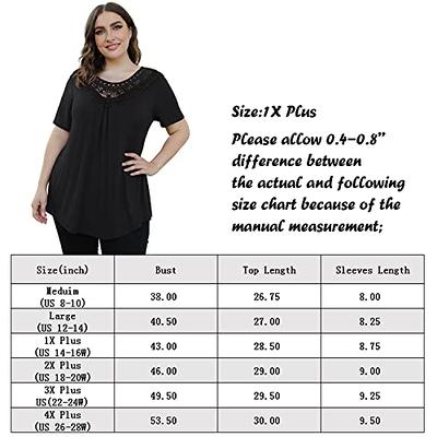a.Jesdani Womens Summer Tops Short Sleeve Blouses Shirt Lace Casual Tops  for Women, Purple, Medium - Yahoo Shopping