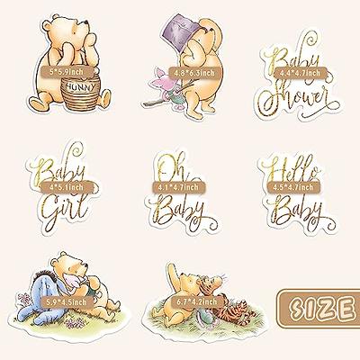 21 Classic Winnie the Pooh Baby Shower Cupcake Toppers Vintage Winnie the  Pooh Printable Party Decorations Cutout Prop PNG, PDF 