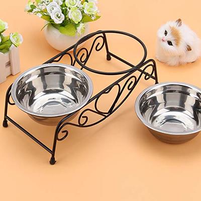Yosoo Health Gear Raised Dog Bowl for Small Dogs and Cats, Dog