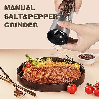 Brentwood Stainless Steel Electric Salt and Pepper Adjustable