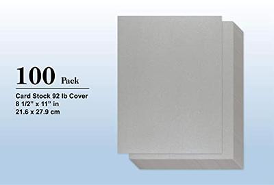 Utron 56 Pack 5x7 Cardstock Paper, White Blank Cardstock, 250GSM