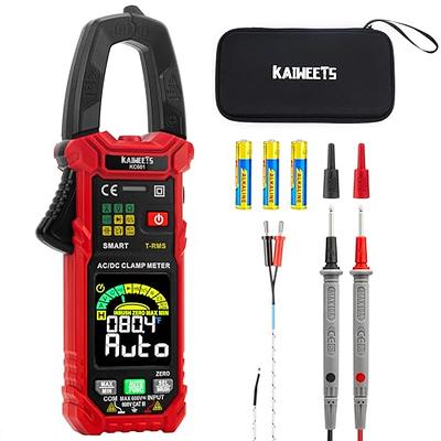 1000A T-RMS Large Digital Clamp Meter 6000 Counts AC/DC Current