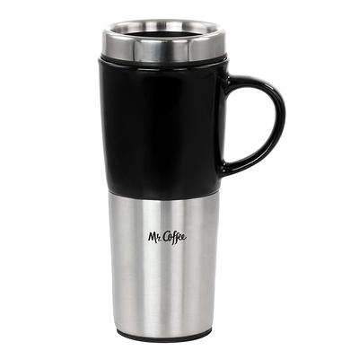 Contigo Streeterville Stainless Steel Travel Mug with Splash-Proof Lid,  14oz Vacuum-Insulated Coffee Mug with Handle & Grip Base to Prevent  Slipping, Dishwasher Safe, Sake & Blue Corn - Yahoo Shopping