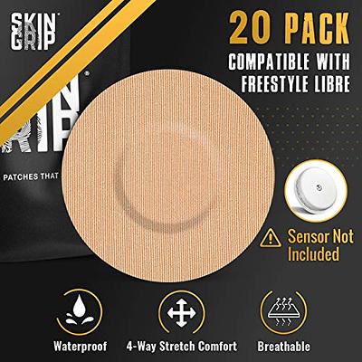 Skin Grip Adhesive Patches for Freestyle Libre 2 – Waterproof & Sweatproof  for 10-14 Days, Pre-Cut Adhesive Tape, Continuous Glucose Monitor Sensor  Cover – 20 Pack, Tan - Yahoo Shopping