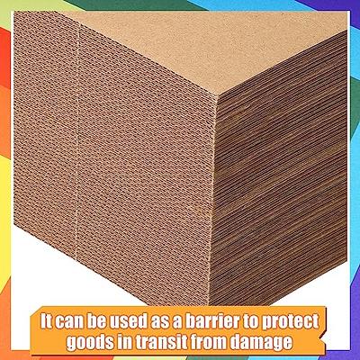 Qilery 200 Pcs Corrugated Cardboard Sheets 12 x 12 Inches Flat Corrugated  Sheets Large Cardboard Paper Packing Cardboard Inserts for Mailers Mailing  Moving Shipping Storage Art Projects DIY Crafts - Yahoo Shopping