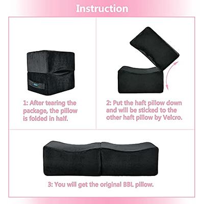 BBL Pillow Brazilian Butt Lift Recovery Pillow BBL Chair Butt Pillows for  Sitting Booty Pillow Inflatable Butt Pillow BBL Support Pillow Seat Cushion