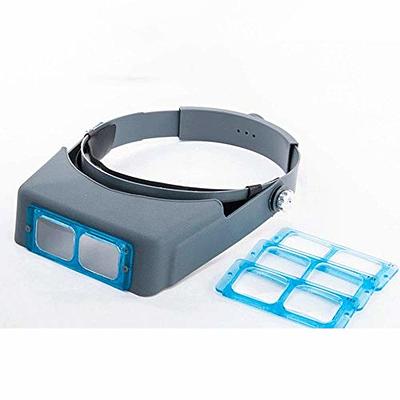 XXXDXDP Head Mount Magnifying Glasses for Reading Professional
