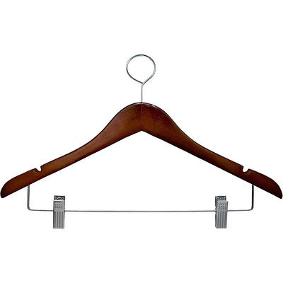 Mainstays Natural Unfinished Suit Hangers, 20-Pack 