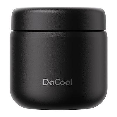 DaCool Insulated Lunch Container Hot Food Jar 16 oz Stainless