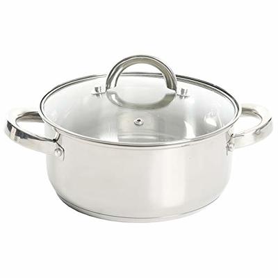 Cuisinart 89193-20 Professional Stainless Saucepan with Cover, 3-Quart, Steel