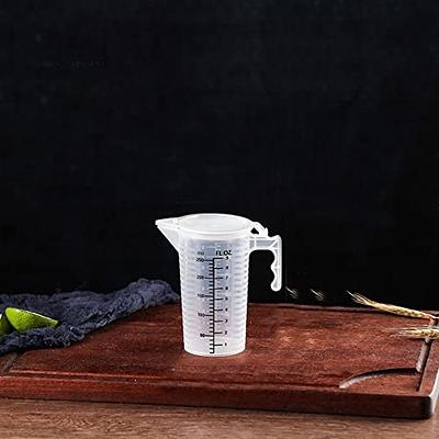 Measuring Cylinder Cup Measuring 300ml Transparent Graduated