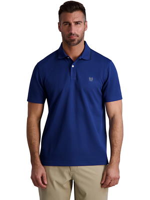 Twillory Men's Performance Polo Shirt - Moisture Wicking, Athletic Fit - MELANGEGREY - 2XL