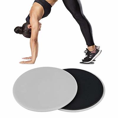 2 x Dual Sided Gliding Discs Exercise Sliders Core Sliders Fitness Ultimate  Trainer Gym Home Abdominal & Total Full Body Workout Equipment on ALL