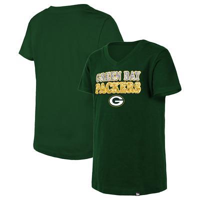 Packers Womens Erin Andrews Plus Size T-Shirt 3X Green