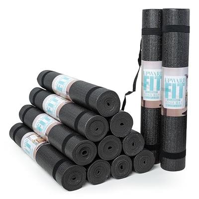 Hello Fit 20-Pack Value Yoga Mat With Carrying Strap, 68 x 24