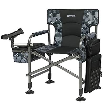 X Strike Fishing Chairs with Rod Holder Folding Ice Fishing Chair