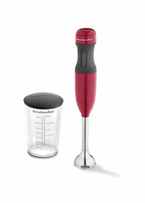 KitchenAid Variable Speed Empire Red Corded Hand Blender KHBV53ER - The  Home Depot