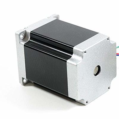 Nema 23 Stepper Motor 4.2A 3.0Nm (425oz.in) 100mm Length with 8mm Shaft for  CNC Mill Lathe Router