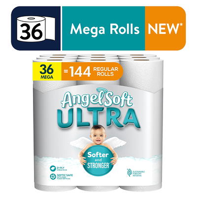 Cottonelle Ultra Comfort Toilet Paper, 24 Mega Rolls, 268 Sheets per Roll  (6,432 Total) 