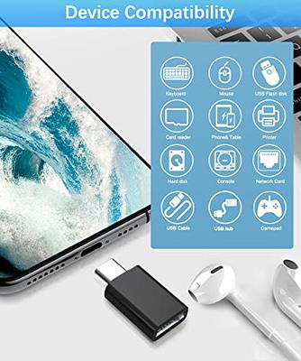 Iphone 13 Usb Chargeriphone 13/14 Pro Max Usb-c To Usb Adapter - Otg  Converter For Type-c Devices