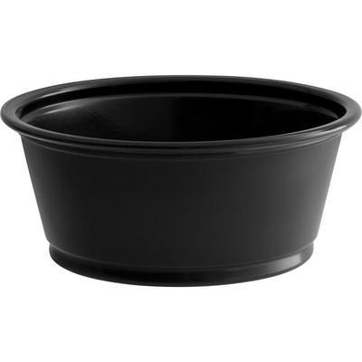 Choice PET Plastic Lid for 0.5 to 1.25 oz. Souffle Cup / Portion