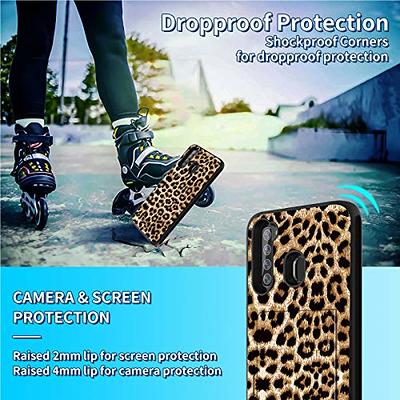 for Samsung Galaxy A03s Phone Case: Shockproof Silicone Slim Covers Hybrid  Pretty Protective Cell Cases - Durable TPU Dual Layer Drop-Proof Girl&Boy