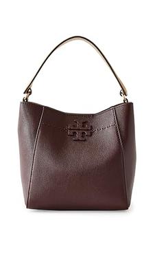 tory burch bucket bag red