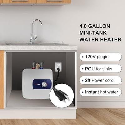 Instant Electric Hot Water Heater Shower Compact Mini-Tank Storage RV 10L  110V 10L Electric Hot Water Heater 110V Compact Mini-Tank Storage,Rv Small