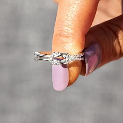 Amazon.com: Sun and Moon Ring set stackable rings for women,adjustable  celestial jewelry anillos para mujer matching rings as friendship rings for  best friend gifts,mothers day gifts for teen girls : Handmade Products