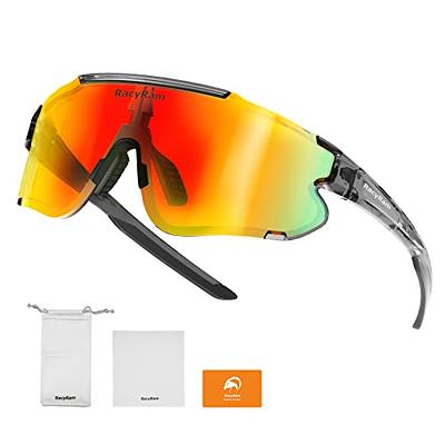 RacyRam Polarized Sunglasses for Men Women, UV400 Protection Sport Glasses  for Baseball, Cycling, Running, Softball, MTB Bike(Polarized Red) - Yahoo  Shopping