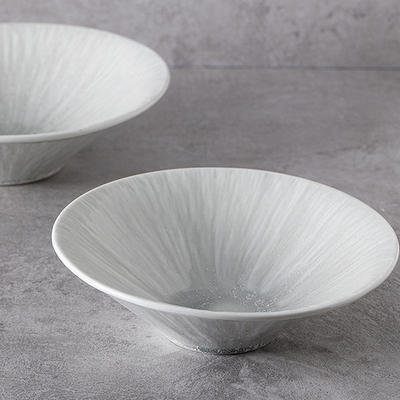 Ceramic Bowl - White - Yellow - 2 Sizes - ApolloBox