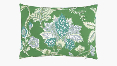 Throw Pillow 14 x 20, Green La Vendee By CW Stockwell