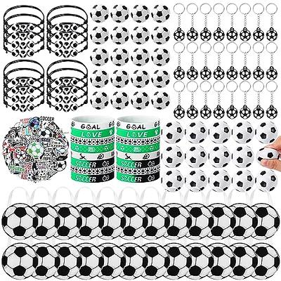 24pcs Football Wristbands Bracelets Football Silicone Bracelets Football  Sport Bracelets Bulk Football Wristbands Accessories Gifts Football Soccer