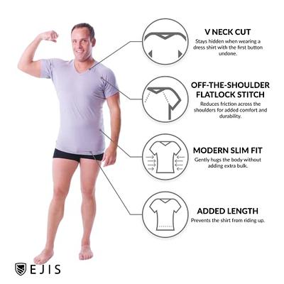 Stay confident and sweat-free with Ejis sweat-proof boxer briefs