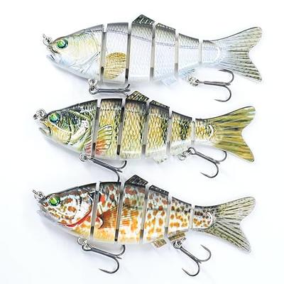 Fishing Lures Bass Lures Set,Fishing Lures for Bass Multi Jointed