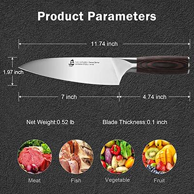 Kitchen Knife 8 inch Chef Meat Japenese Knives High Carbon Stainless Steel 4116 German Steel Vegatable Fruit Cooking Tool Set