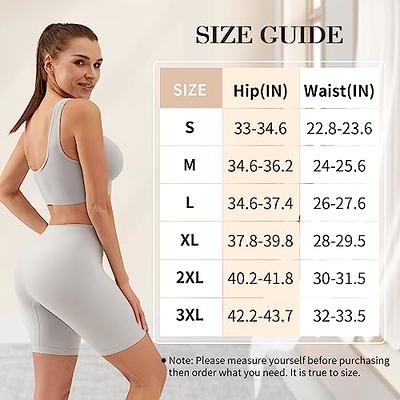 Seamless High Waist No Show Panties Slip Shorts Women Soft Stretch