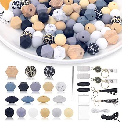 15 mm Silicone Beads, DIY Keychain Necklace Bracelet Round Beads, for Jewelry Necklace Home Decor DIY Craft Supplies, Women's, Size: Small, Other
